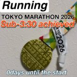 【東京マラソン2026】「 3時間17分30秒」サブ3.5達成！最高の42.195km